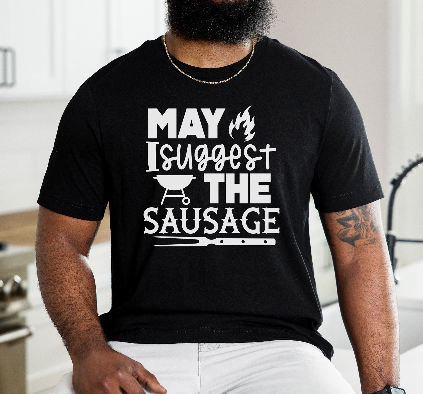 May I suggest the sausage T-Shirt